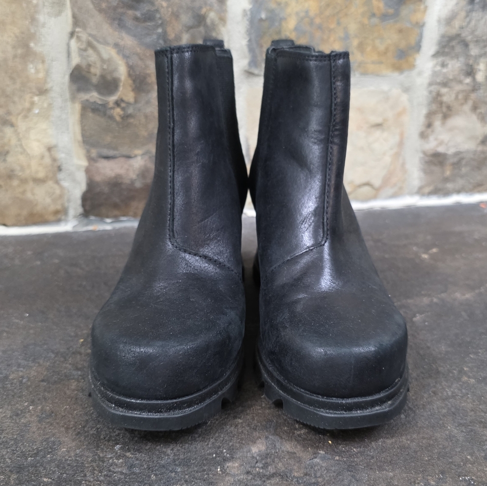 Sorel Joan Of Arctic Wedge III Leather Boots - Picture 6 of 10